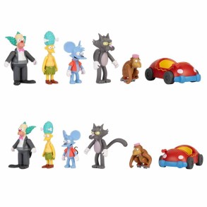 Conjunto 6 Figuras Los Simpsons 7 cm 2