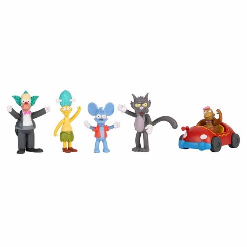 Conjunto 6 Figuras Los Simpsons 7 cm