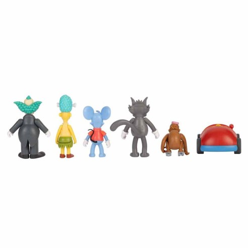 Conjunto 6 Figuras Los Simpsons 7 cm