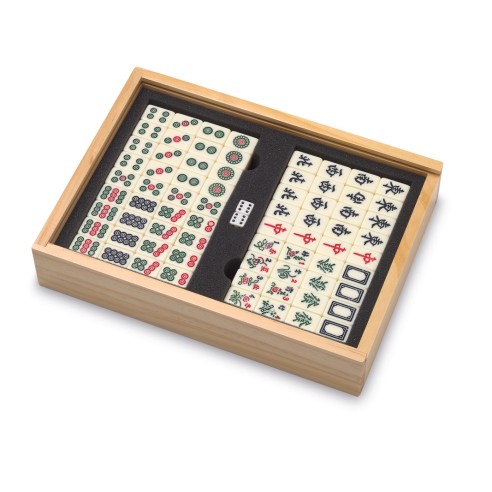 Juego de Mah Jong de Madera