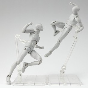 Caballete Tamashii Stage para Figuras Act.4 for Humanoid Clear 14 cm