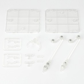 Caballete Tamashii Stage para Figuras Act.4 for Humanoid Clear 14 cm 2