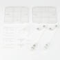 Caballete Tamashii Stage para Figuras Act.4 for Humanoid Clear 14 cm