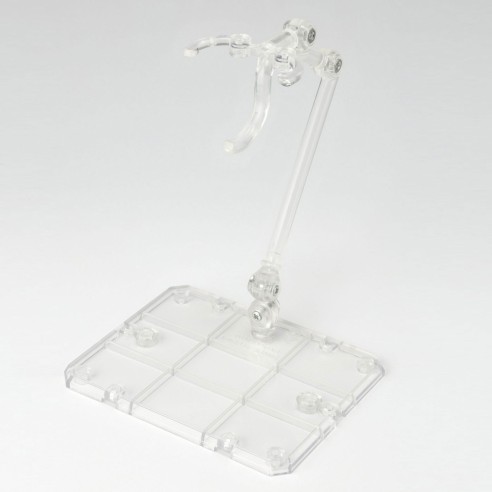 Caballete Tamashii Stage para Figuras Act.4 for Humanoid Clear 14 cm