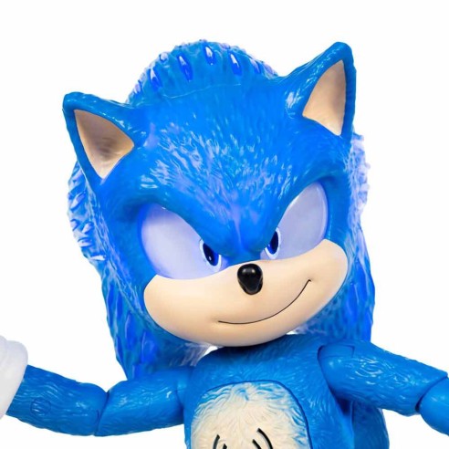 Figura Sonic Interactiva La Película Sonic 3 - 35 cm
