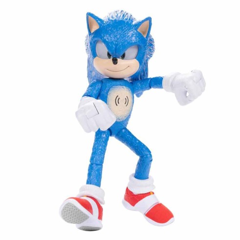 Figura Sonic Interactiva La Película Sonic 3 - 35 cm