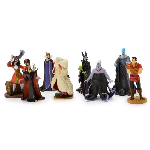Set Juego Figuritas Villanos Disney