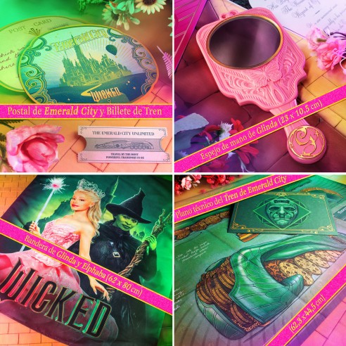 Caja Metálica Kit Wicked The Oz Memories