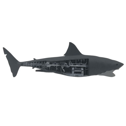 Réplica Tiburón Mecánico Bruce Shark 13 cm