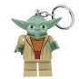 Llavero LEGO Star Wars con Iluminación Yoda - 8 cm