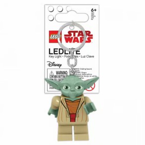 Llavero LEGO Star Wars con Iluminación Yoda - 8 cm 2