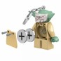 Llavero LEGO Star Wars con Iluminación Yoda - 8 cm