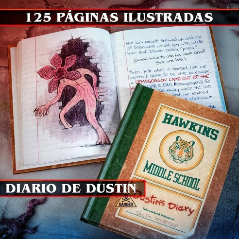 Kit Caja Metal Doctor Collector Stranger Things- Hawkins Memories Vecna's Curse