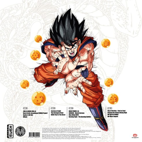 Vinilo Dragon Ball Z Best Collection Edición Limitada