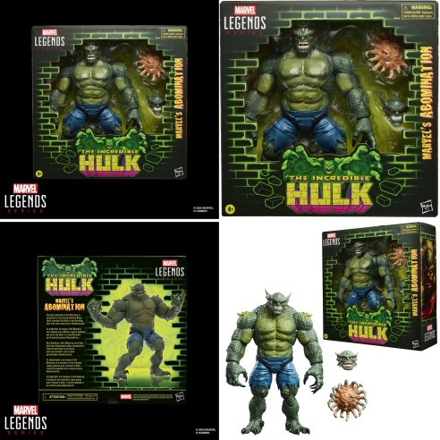 Figura Abomination El Increíble Hulk - Marvel Legends Series 15 cm