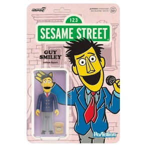 Figura Barrio Sesamot Guy Smiley ReAction Wave 10 cm