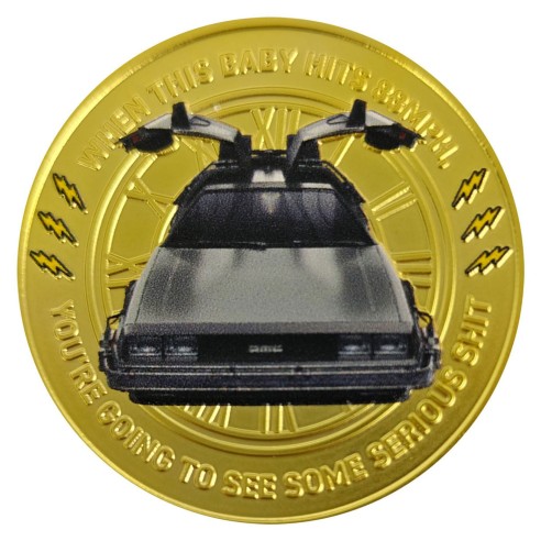 Moneda 40 Anniversario Regreso al Futuro Edición Limitada