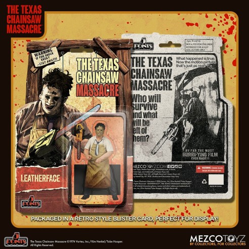 Figura Leatherface La Matanza de Texas 1974 - 5 Points - 9,5 cm 