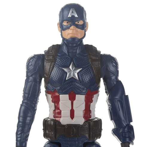 Figura Capitán América Titan Hero 30 cm. (Hasbro E3919ES0)