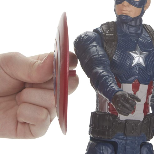 Figura Capitán América Titan Hero 30 cm. (Hasbro E3919ES0)