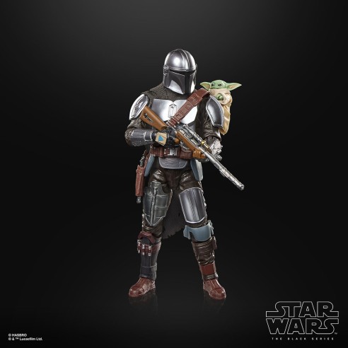 Figura The Mandalorian & Grogu 15 cm y 2,5 cm - Star Wars: The Black Series