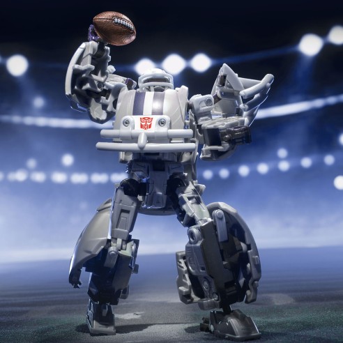Figura Starblitz Dallas Cowboys Nfl X Transformers Collaborative 14 cm