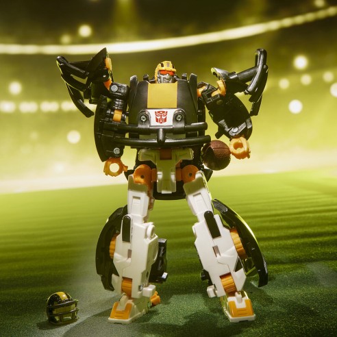 Figura Steelsmash Pittsburgh Steelers Nfl X Transformers Collaborative 14 cm 