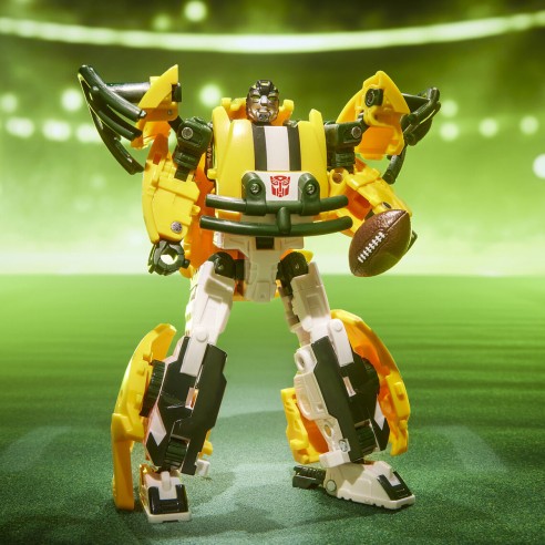 Figura Tundra Prime Green Bay Packers Nfl X Transformers Collaborative 14 cm 
