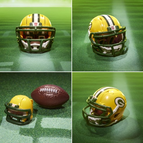 Figura Tundra Prime Green Bay Packers Nfl X Transformers Collaborative 14 cm 