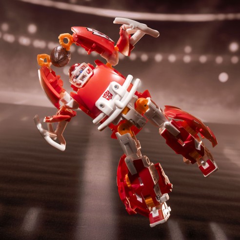 Figura KC-59  Kansas City Chiefs Nfl X Transformers Collaborative 14 cm