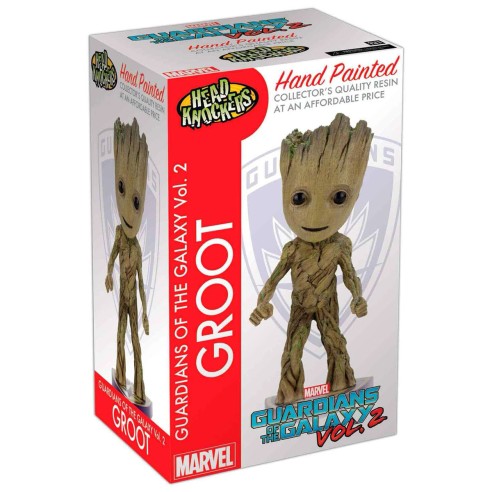 Figura Groot Head Knocker - Guardianes de la Galaxia 22 cm