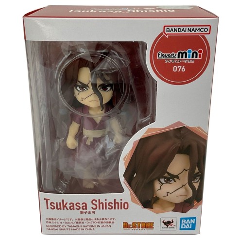 Figura Tsukasa Shishio 9 Cm Dr Stone Figuarts Mini