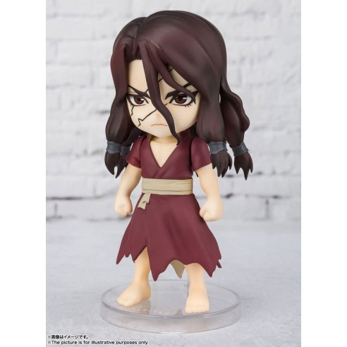 Figura Tsukasa Shishio 9 Cm Dr Stone Figuarts Mini