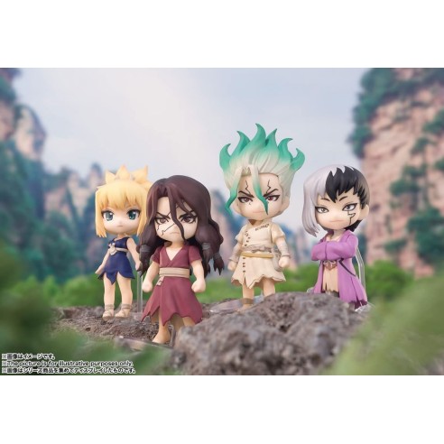 Figura Tsukasa Shishio 9 Cm Dr Stone Figuarts Mini