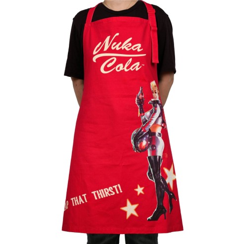 Delantal  Fallout Nuka Cola Zap that Thirst