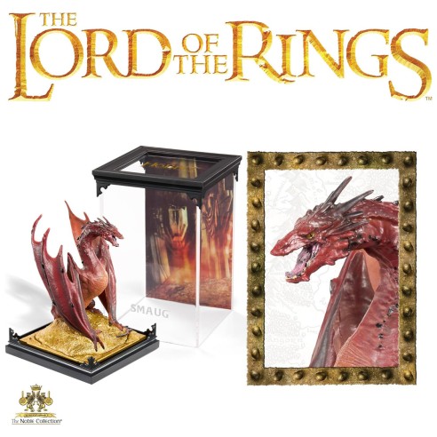Diorama Smaug 18 cm El Hobbit