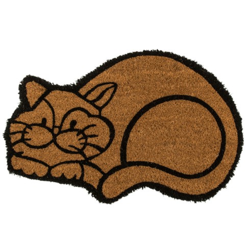 Felpudo con forma de Gato