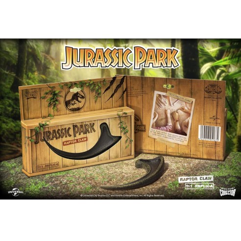 Réplica Garra de Raptor Jurassic Park Escala 1:1