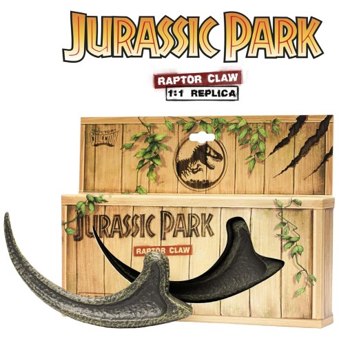 Réplica Garra de Raptor Jurassic Park Escala 1:1