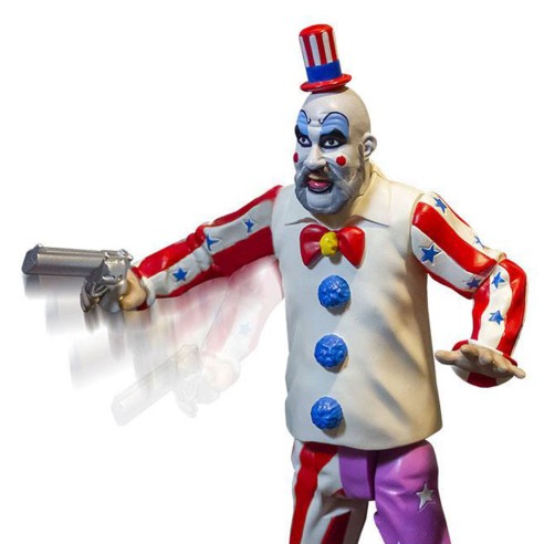Figura La Casa de los 1.000 Cadáveres Finger Lickin' Pistol Whippin' Captain Spaulding 15 cm