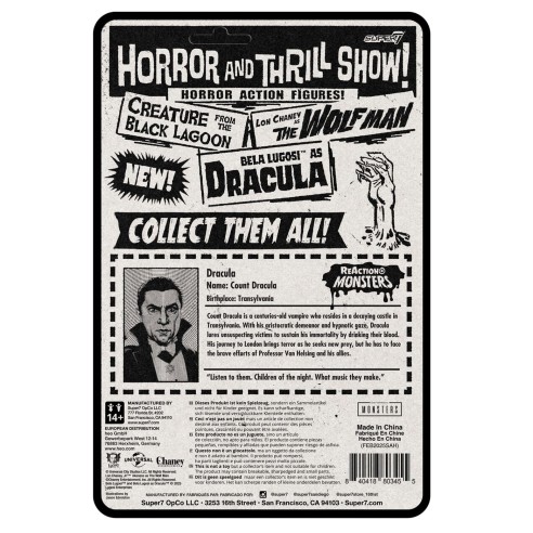 Figura Drácula Universal Monsters 10 cm - Super7