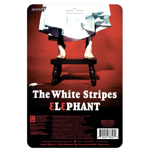 Pack 2 Figuras The White Stripes (Elephant) 10 cm