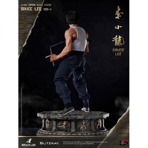Figura Estatua Bruce Lee Escala 1:4