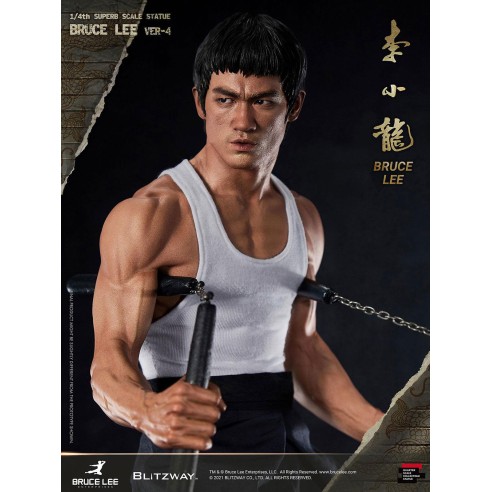 Figura Estatua Bruce Lee Escala 1:4