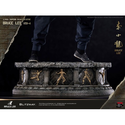 Figura Estatua Bruce Lee Escala 1:4