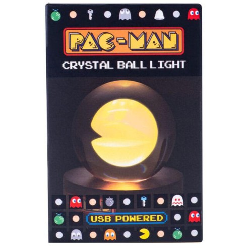 Lámpara Pac-Man Crystal Ball 8 cm