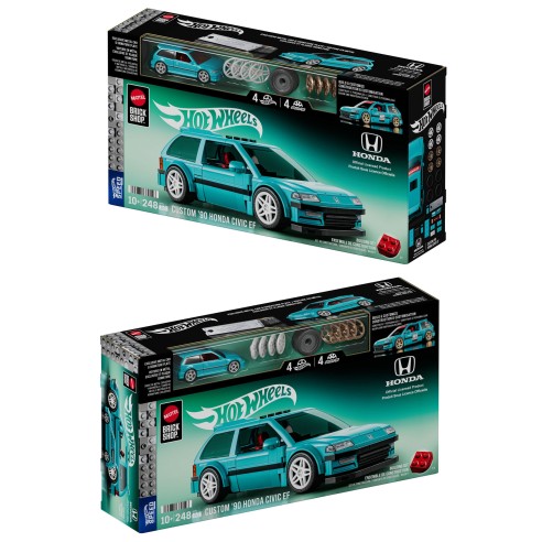 Kit de Construcción Custom '90 Honda Civic Hot Wheels Kit Escala 1:32