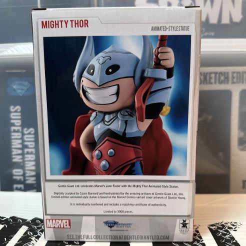 Estatua Resina Thor 13 cm Marvel Animated Style