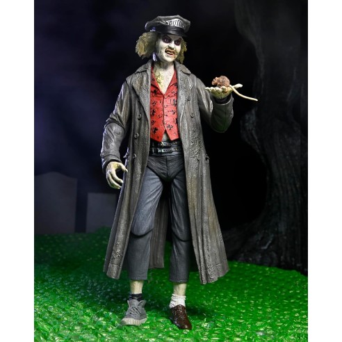 Figura Ultimate Beetlejuice 1988 Tour Guide The Bio-Exorcist 18 cm