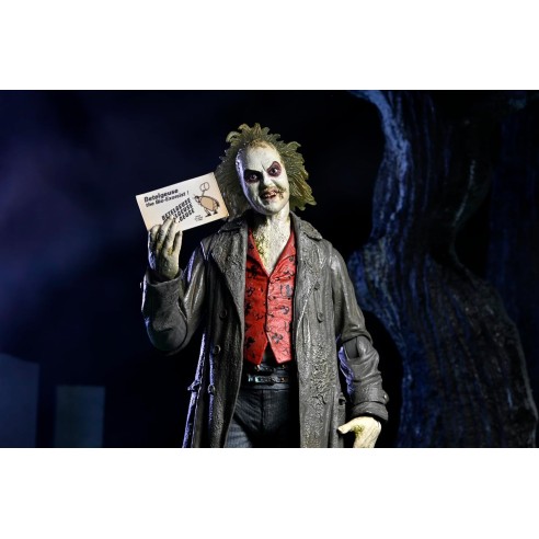 Figura Ultimate Beetlejuice 1988 Tour Guide The Bio-Exorcist 18 cm